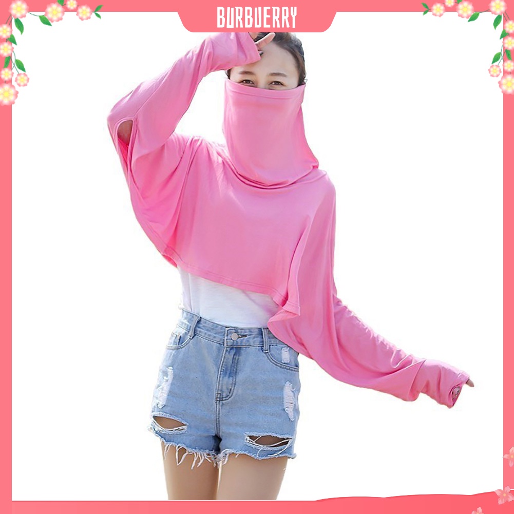 Khăn che mặt và cổ chống nắng khi lái xe