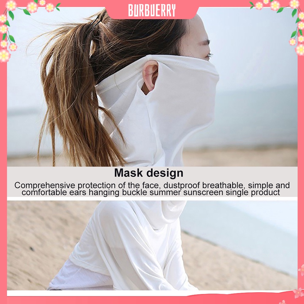 Khăn che mặt và cổ chống nắng khi lái xe