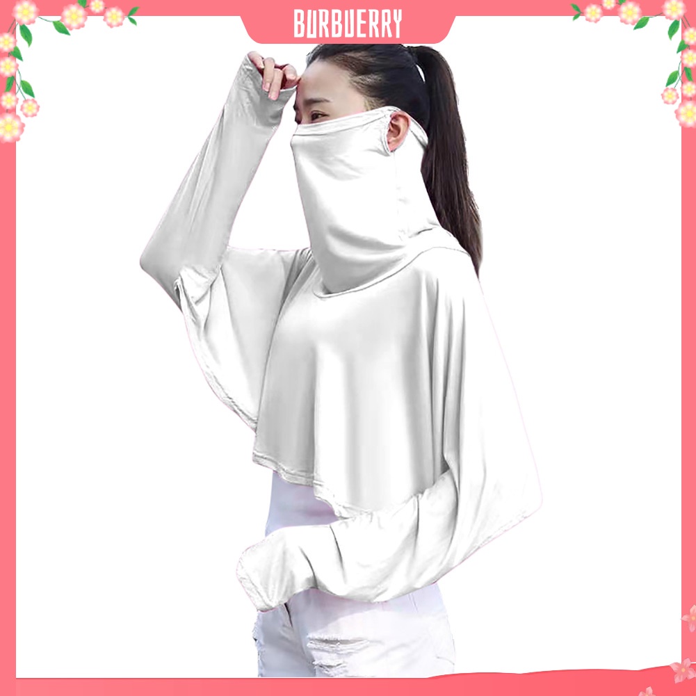 Khăn che mặt và cổ chống nắng khi lái xe