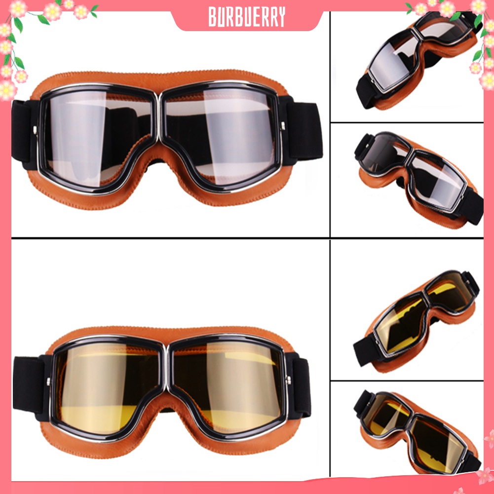 Kính Chống Gió / Bụi Bẩn Phong Cách Vintage Dành Cho Nam Nữ