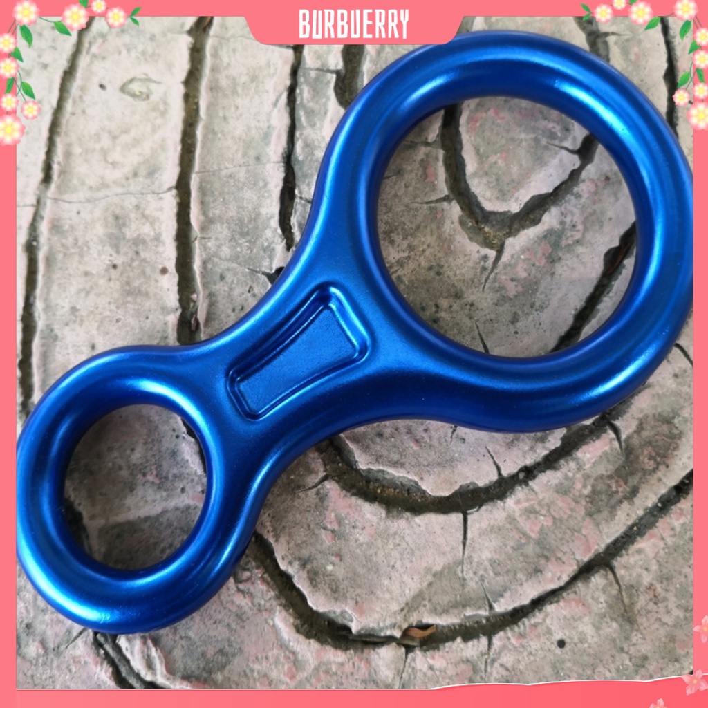 Móc khóa tuột dây xuống núi chậm rãi hình số 8 35KN dùng khi leo núi dốc ngoài trời