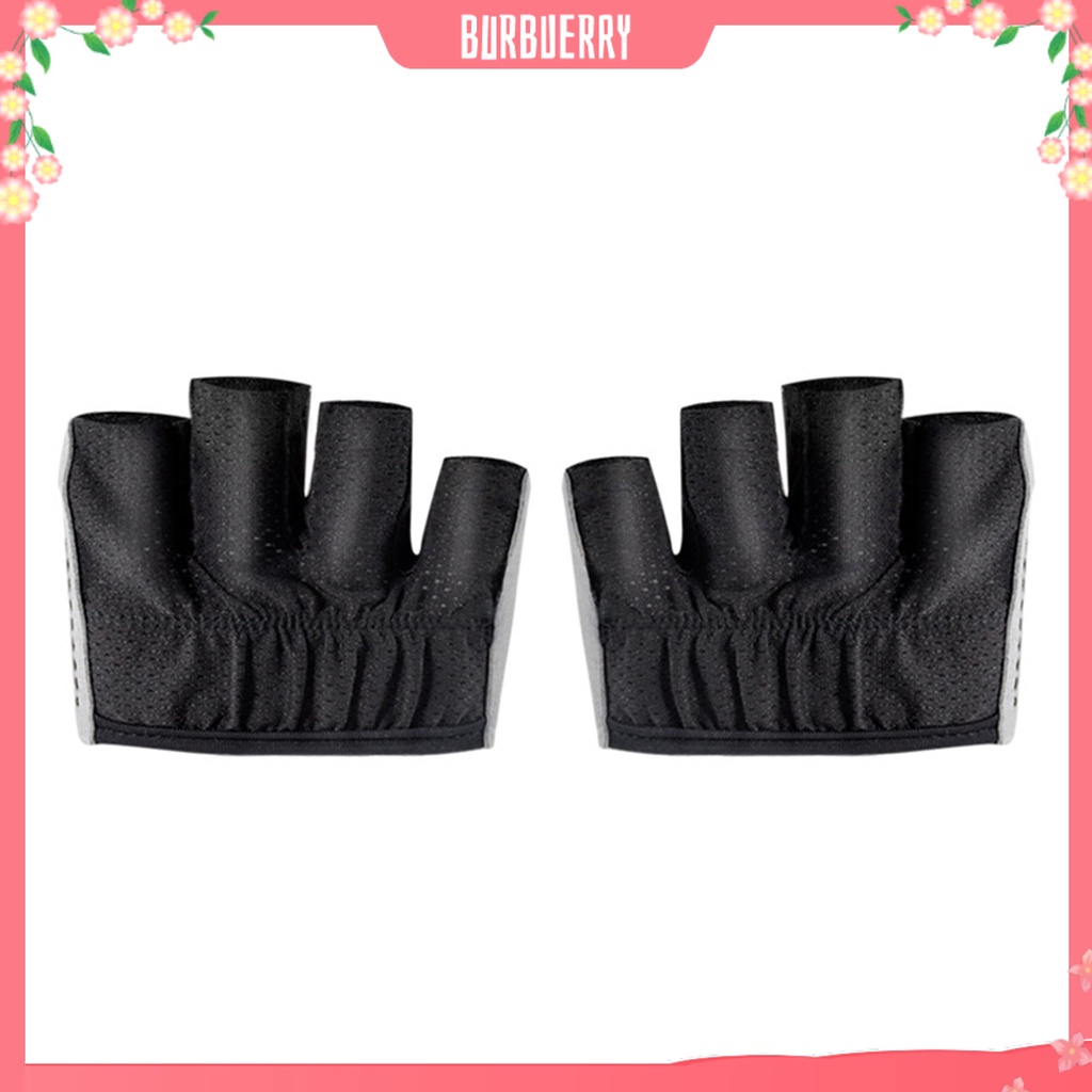 Găng Tay Tập Yoga Hở Ngón Kết Cấu Mềm Mại Thoải Mái Chống Trượt Cho Nữ