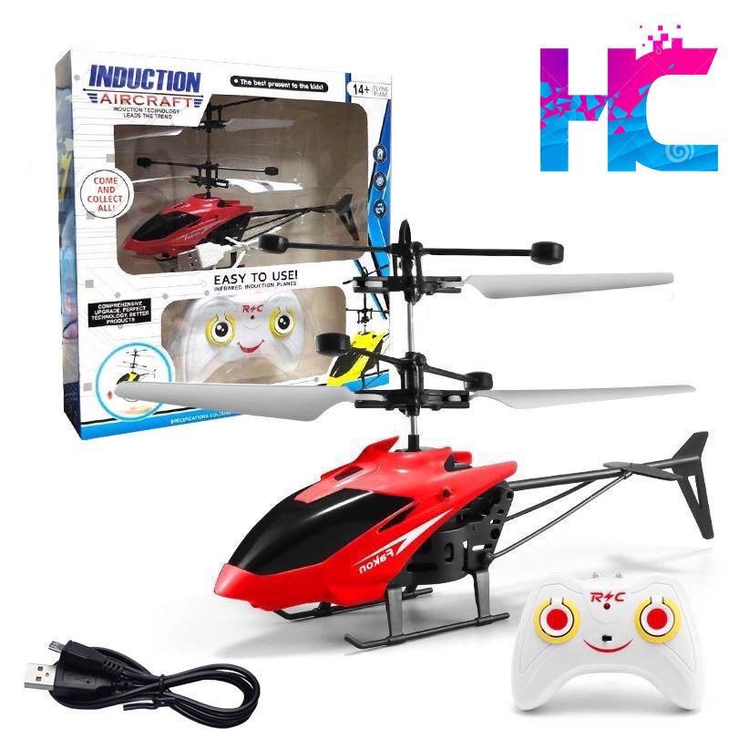 Đồ chơi Máy bay điều khiển từ xa cảm ứng hồng ngoại - Tặng pin - Đồ chơi vận động - hang_chuan