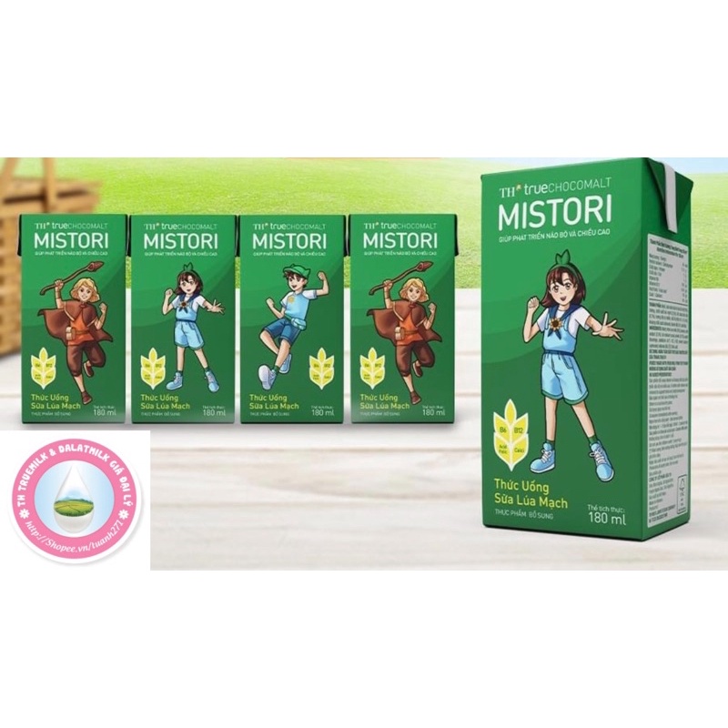 Sữa CaCao Lúa Mạch TH truechocomalt 180ml