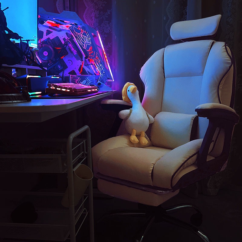 ❃✇Ghế máy tính Sofa chơi game Ghế nâng tựa lưng văn phòng