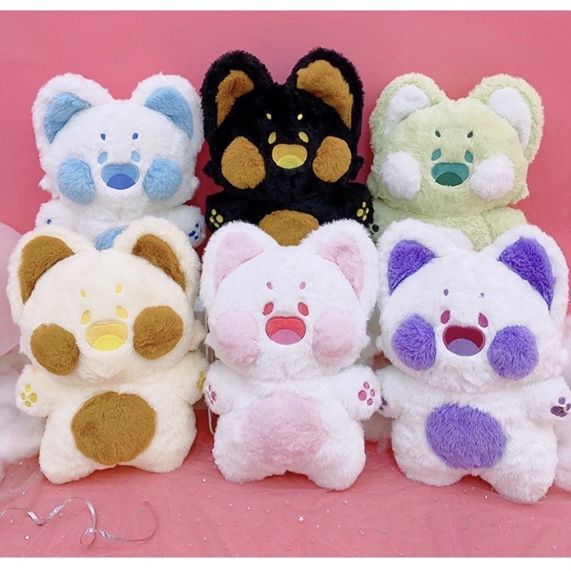 Gấu bông mèo dudu má phính. Mèo dudu nho nhỏ, dễ thương, mấy bạn nhỏ thích em này lắm á