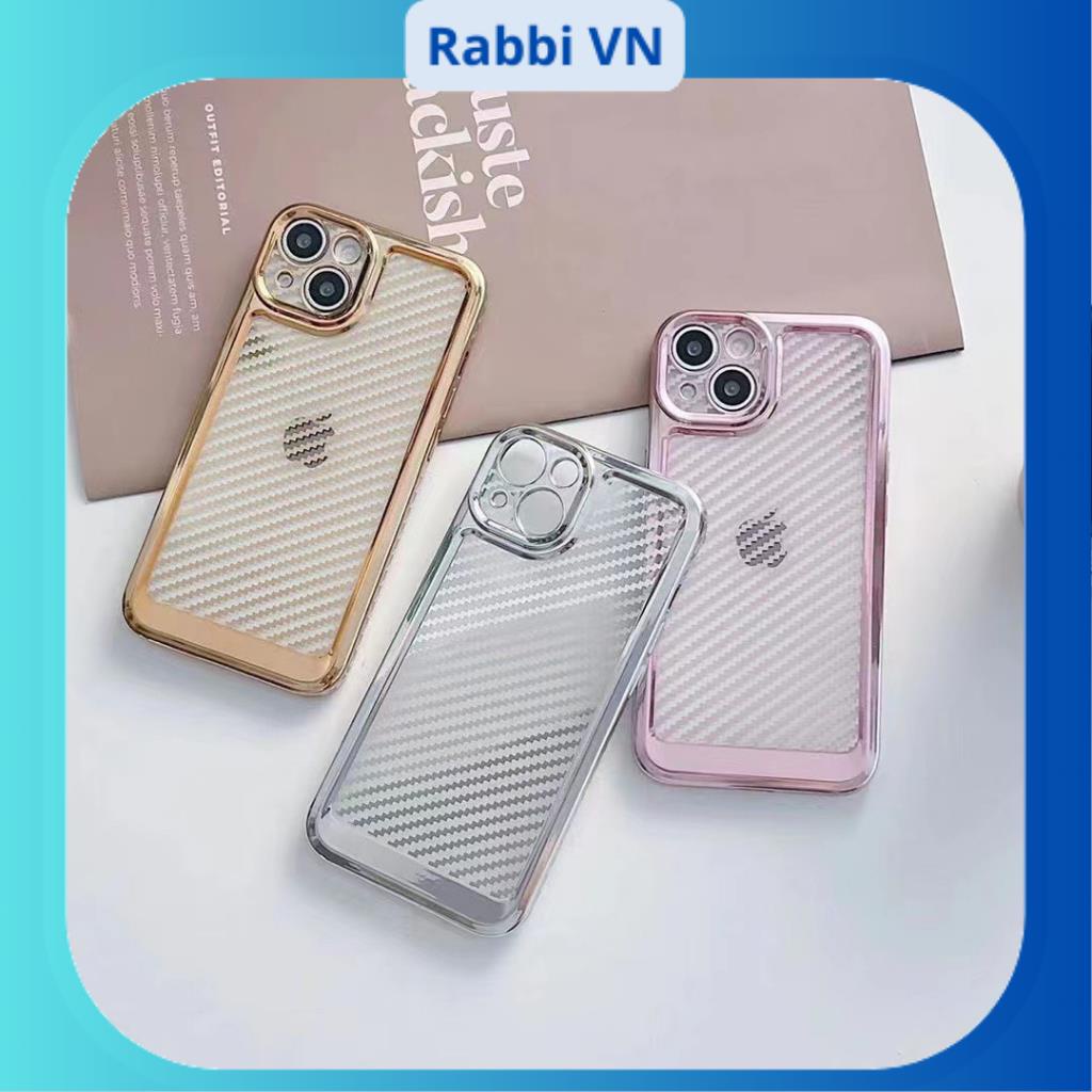 [Trắng - Hồng - Xanh Dương - Vàng] Ốp si hoạ tiết vân cacbon x/xs/xsm11/12/13/14/pro/max/plus/promax