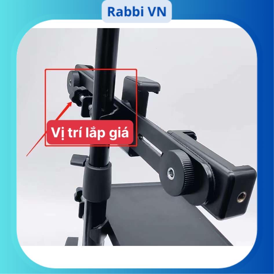 Giá đỡ 3 điện thoại lắp chân tripod - Rabbi VN