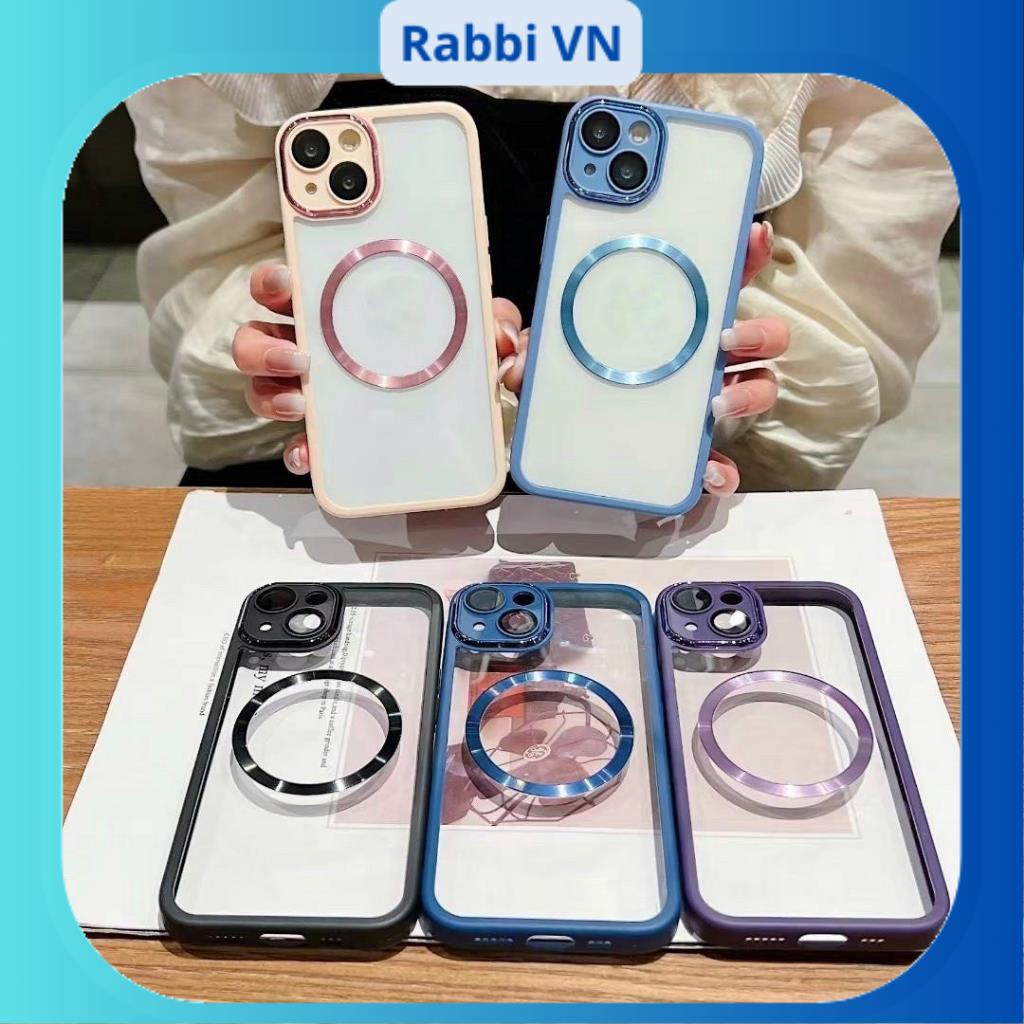 Ốp từ tính có mắt bảo vệ cam Lưng cứng hỗ trợ sạc không dây 7plus/x/xsm11/12/13/14/pro/max/plus/promax