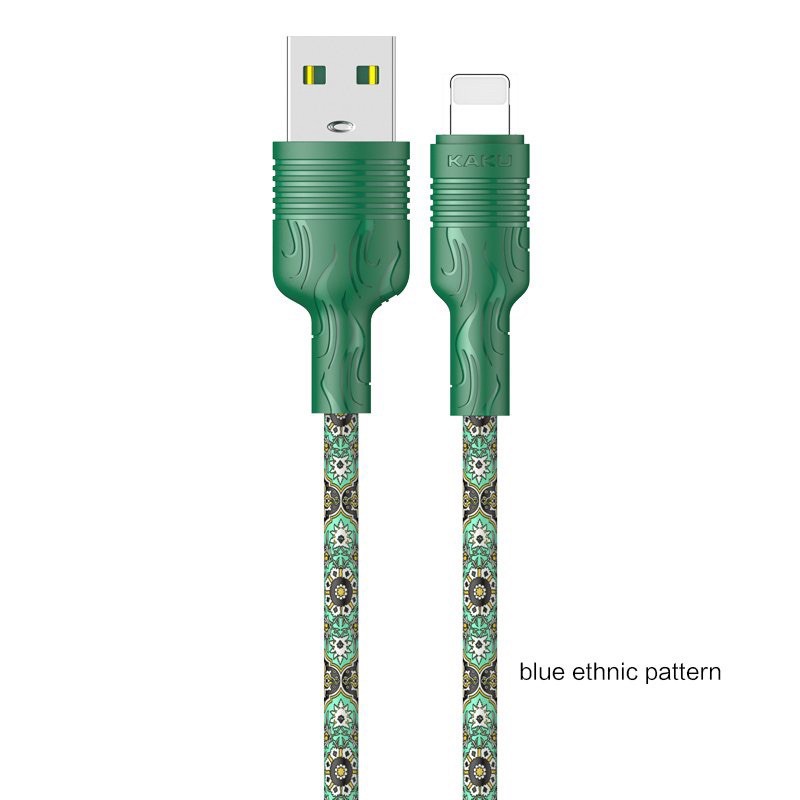 Cáp sạc ống nghiệm chất lượng cao cấp màu sắc đa dạng KSC 474 hàng chính hãng KAKU