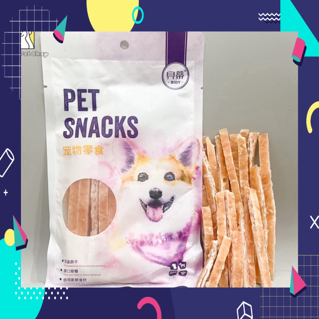 Bánh thưởng giành cho chó Pet Snacks - Dạng Gà xé