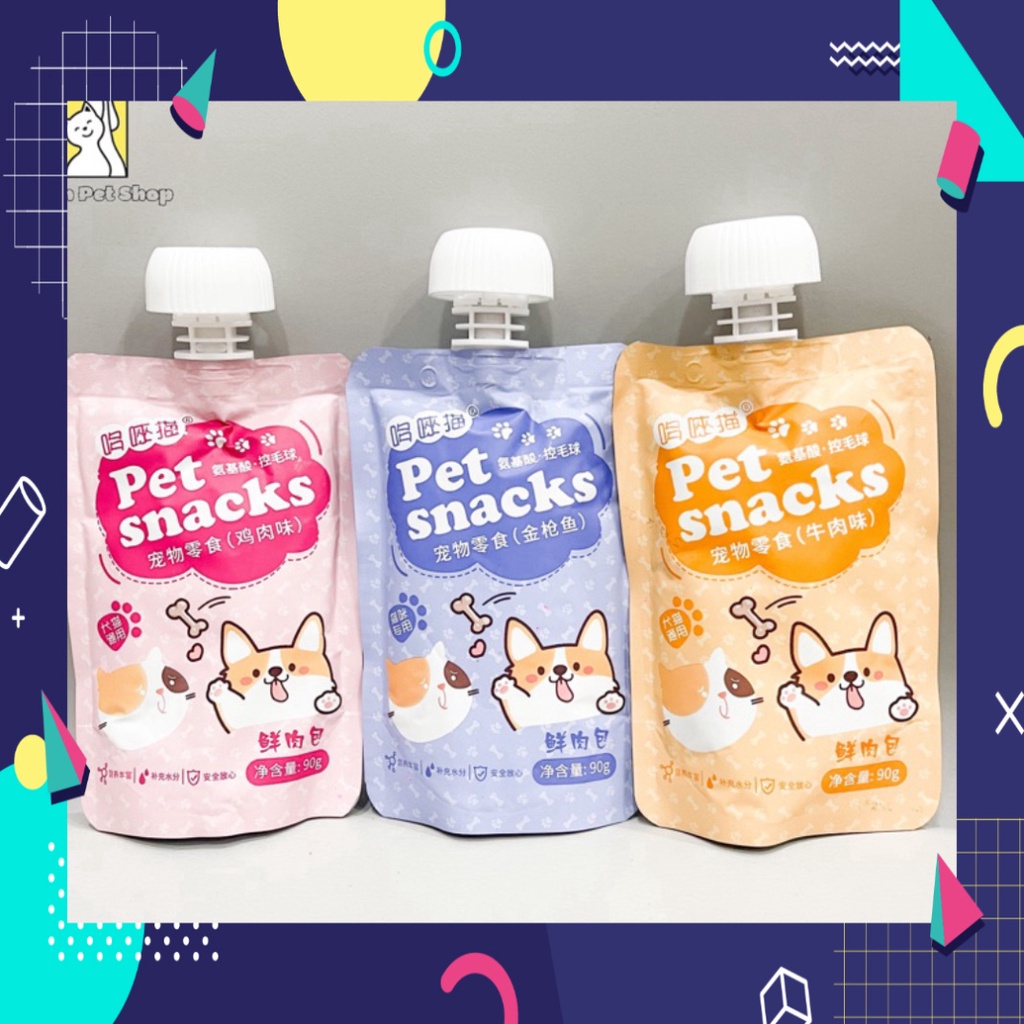 Súp thưởng nắp vặn Pet Snack cho mèo