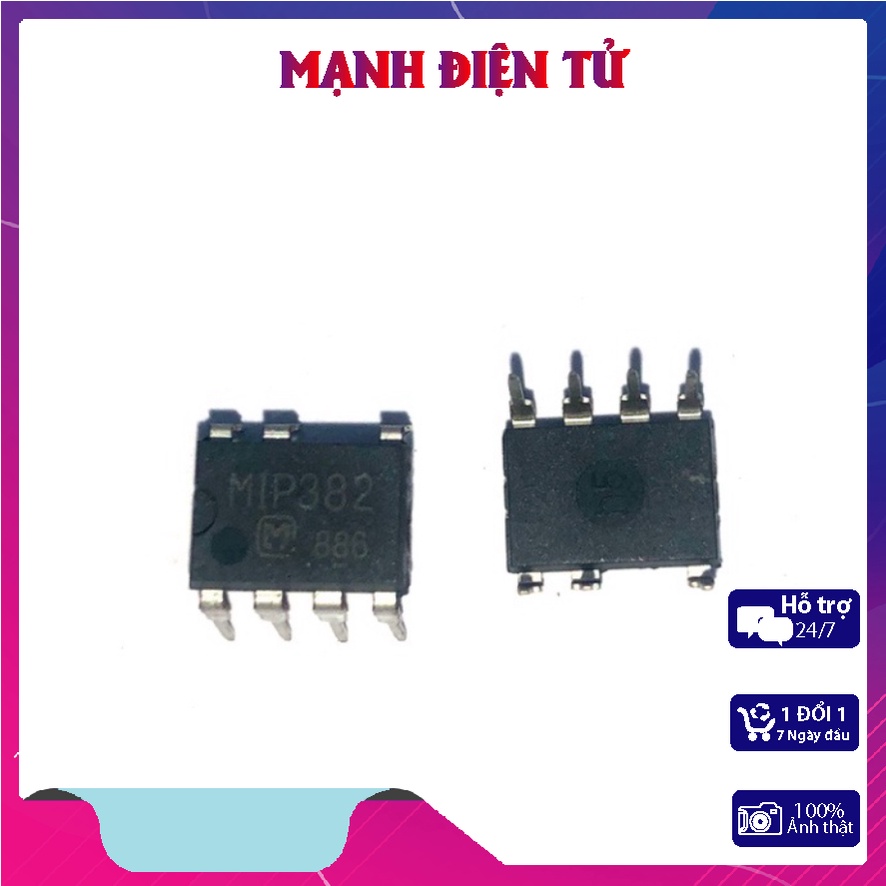 IC Nguồn MIP382 382 DIP-7 ic nguồn máy giặt, điều hòa mới chính hãng Panasonic