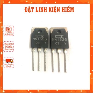 Cặp sò công suất âm thanh mn1526 mp1526 transistor 260v 15a mới chính hãng sanken.
