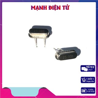 Thạch anh chân cắm 25mhz 49s dip 25m 25.000mhz shop mạnh điện tử hudu