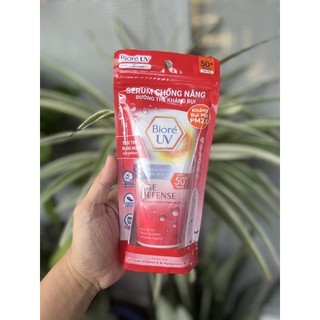 Serum chống nắng, dưỡng thể, kháng bụi biore 150ml