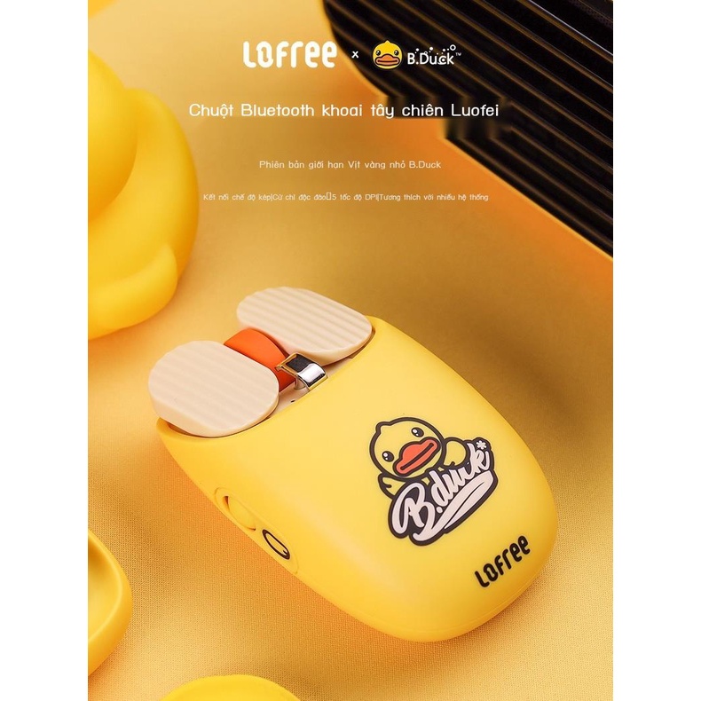 Lofree Lofei chuột bluetooth không dây girl game laptop văn phòng ipad các mẫu sạc giá trị cao