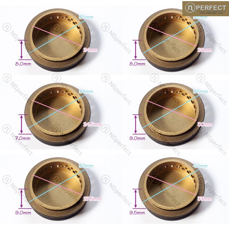 @phukienbepgas- Tổng hợp đầu hâm chia lửa bếp gas âm dương chính hãng các mẫu 24mm,28mm,30mm,33mm,34mm,36mm,38mm..