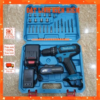 Khoan pin Makita 24v bắn vít