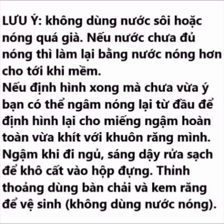 Chống Nghiến Răng Khi Ngủ - Chống Ngáy Ngủ Và Bảo Vệ Răng Miệng Silicon Cao Cấp | BigBuy360 - bigbuy360.vn