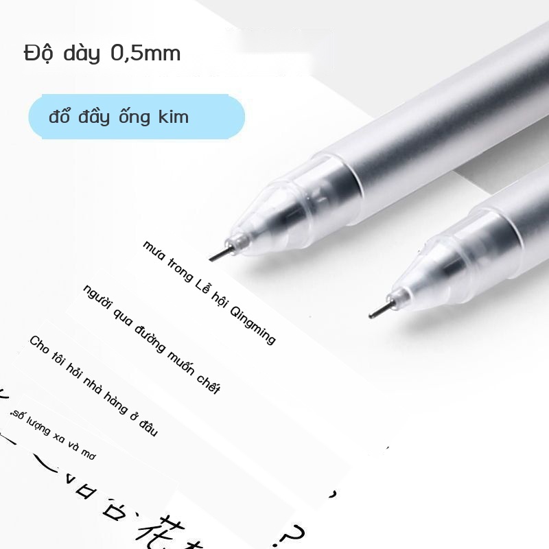 Windy 1688 bút gel kim đen 0.5mm full kim ống bàn chải câu hỏi bút chữ ký học sinh bút bán buôn