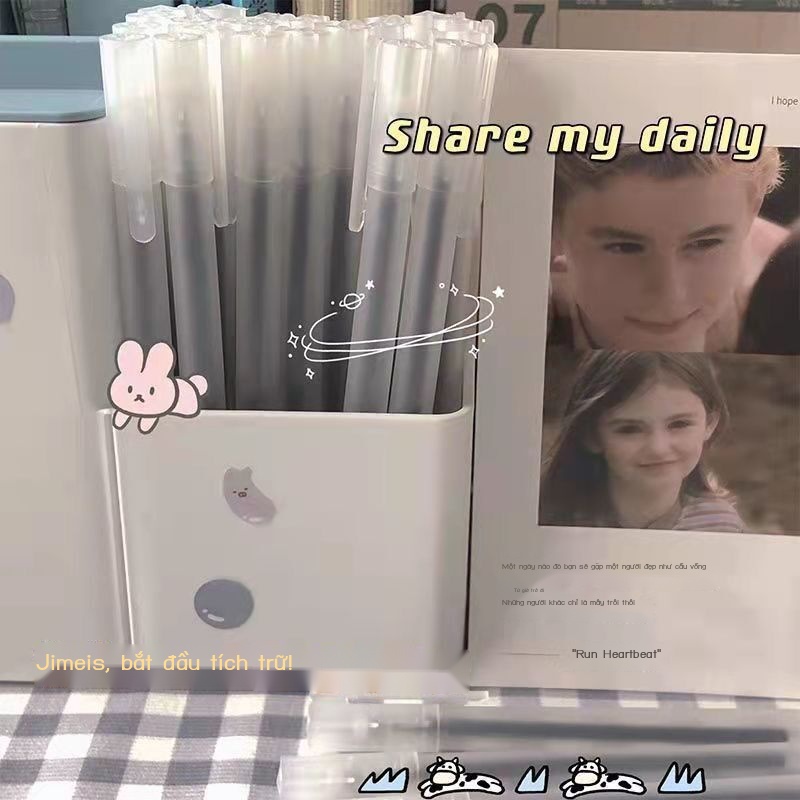 Windy 1688 bút gel kim đen 0.5mm full kim ống bàn chải câu hỏi bút chữ ký học sinh bút bán buôn