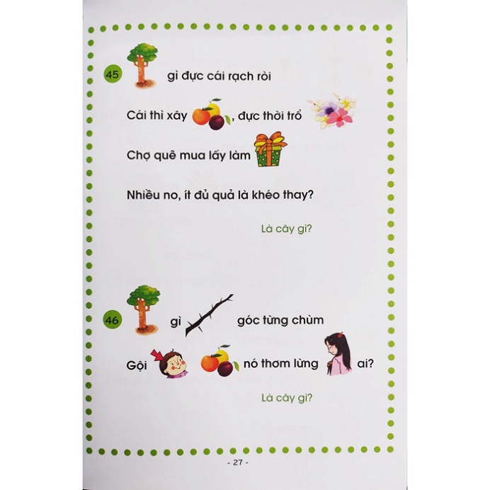 Sách - Câu Đố tư duy hình ảnh cho bé tập nói, tập đọc Đại Mai Books