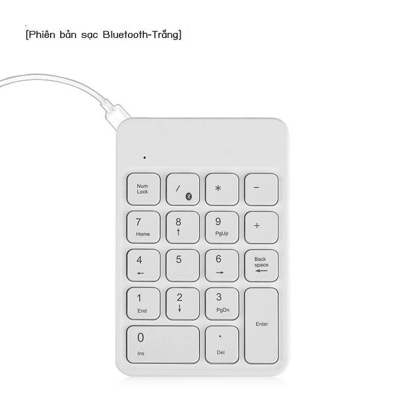 BOW Hangshi bàn phím số nhỏ không dây bên ngoài máy tính xách tay USB mini kế toán tài chính bàn phím thu ngâ