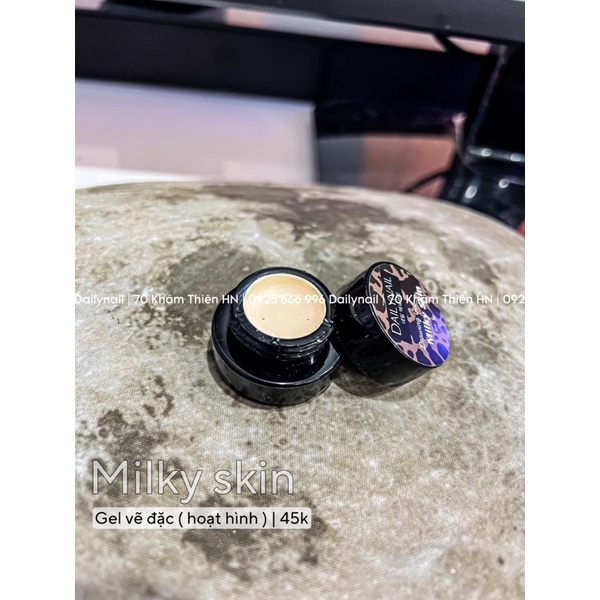 Gel vẽ màu nâu & da vẽ hoạt hình