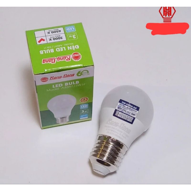 Bóng Đèn LED Bulb Chống Nước Rạng Đông 3W, 5W, 9W, 15W, Chip LED SAMSUNG - Siêu Bền