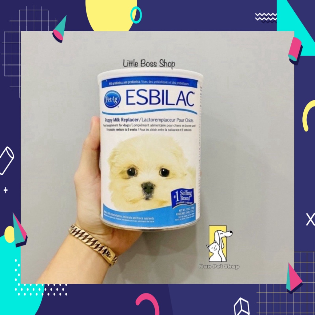 Lon 794gr Sữa bột Esbilac giành riêng cho cún