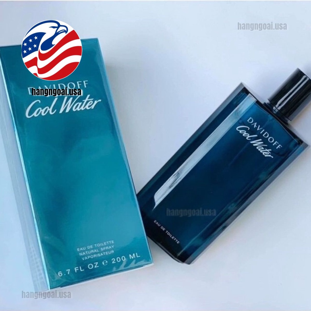 Nước hoa nam Davidoff Cool Water Man EDT 125ml  - [ Hàng ngoại┊ 𝓤𝓢𝓐 ]