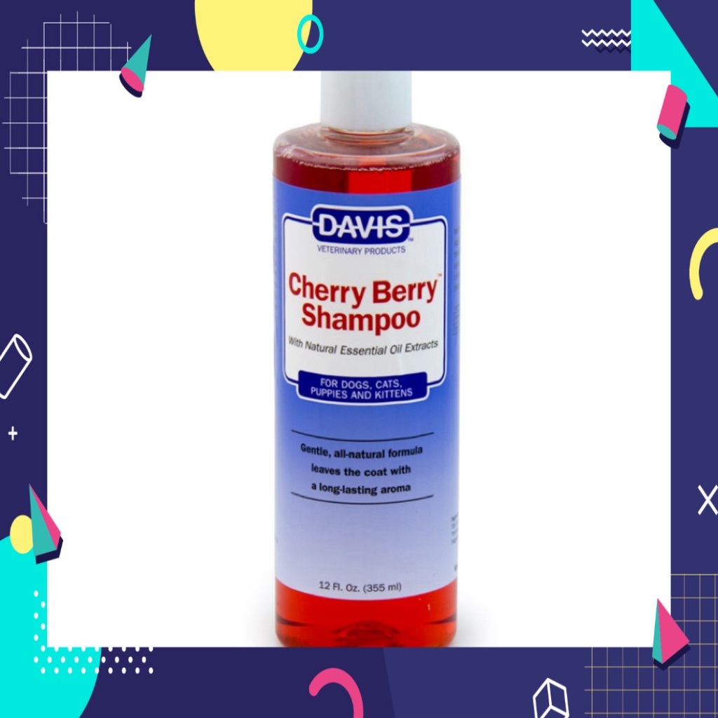 Sữa tắm DAVIS Cherry Berry Shampoo - mùi hương quả anh đào, cấp ẩm cho da