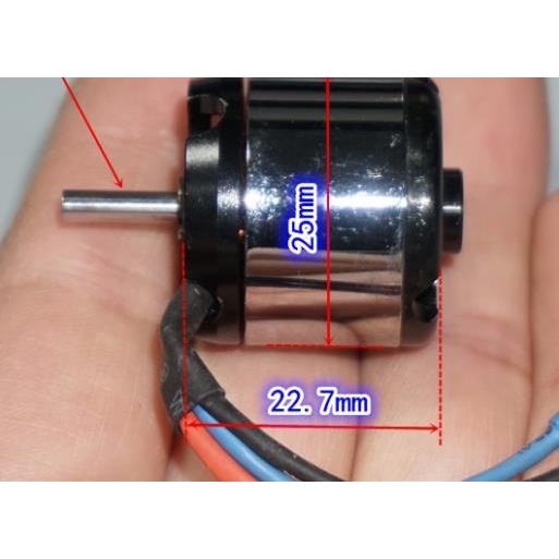 Động cơ mồ hình máy bay 1912-2700kv