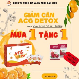ACG Detox Giảm Cân Vị Cam tặng kèm detox hoa quả