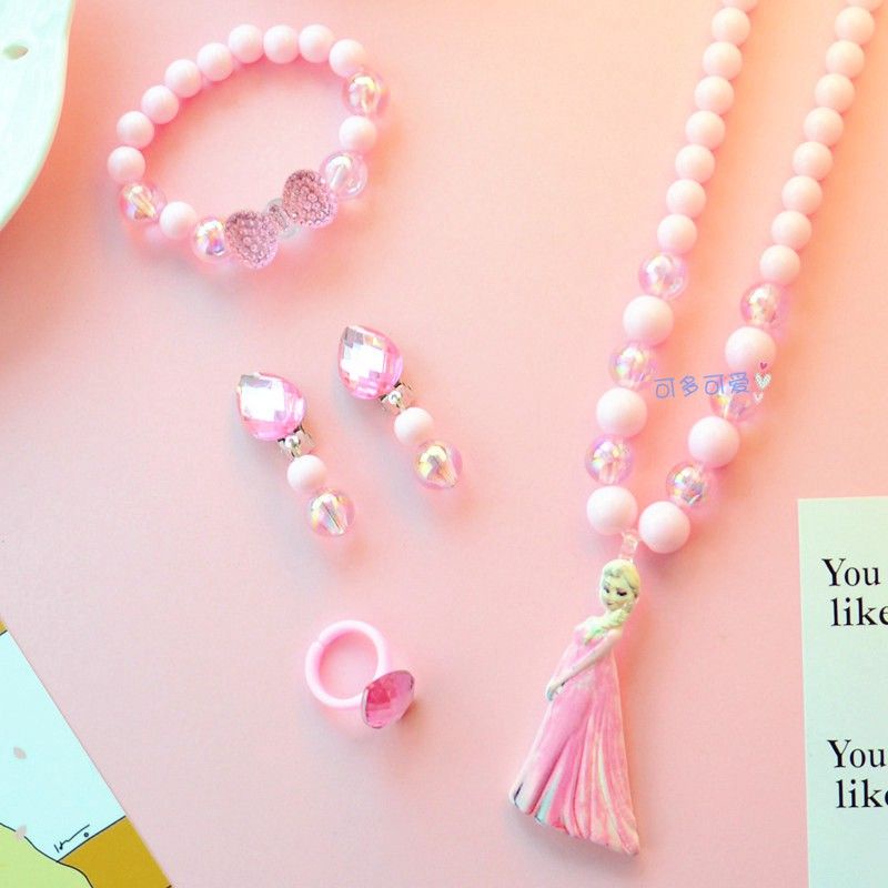 Bộ Trang Sức 5 Món Xinh Xắn Cho Bé Gái je