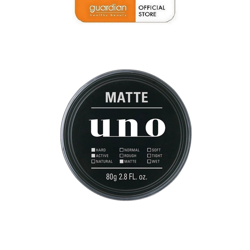 Sáp Vuốt Tóc Tạo Kiểu Định Hình Mạnh Mẽ Matte Effector UNO 80Gr