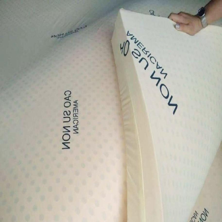 Nệm Cao Su Non American Siêu Thoáng Mát Đàn Hồi Tốt Bảo Hành 15 Năm