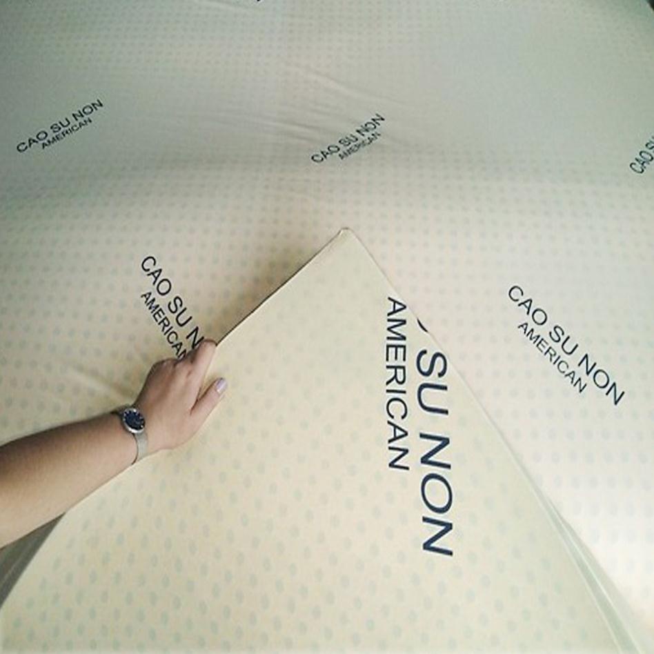 Nệm Cao Su Non American Siêu Thoáng Mát Đàn Hồi Tốt Bảo Hành 15 Năm