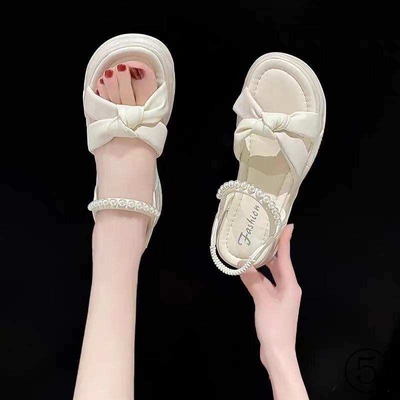 Giày Sandal Công Chúa Đế Mềm Chống Trượt Thời Trang Mùa Hè 2023 Cho Bé Gái