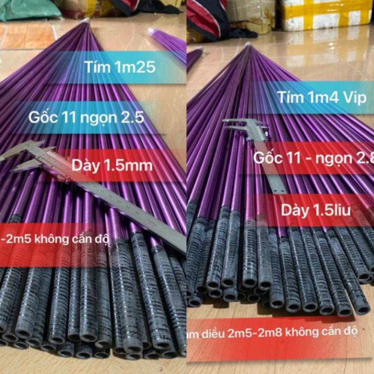 Cacbon tím 1m1-1m25-1m4 Hot