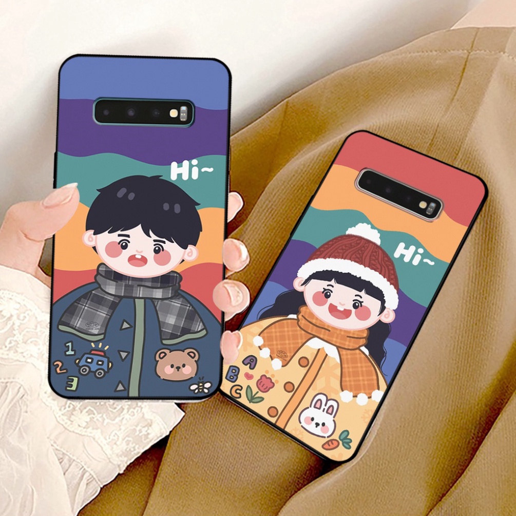 Ốp lưng Samsung S10 / S10 Plus / S10 5G / S10E/ S20 / S20 Fe hình cặp đôi couple đáng yêu dễ thương mẫu mới 2023