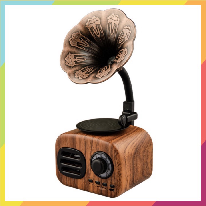 (Hãng VN) Loa nghe nhạc bluetooth Music Apollo phong cách cổ điển -