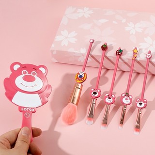 Bộ cọ makeup Gấu Dâu siêu dễ thương 🐻🍓