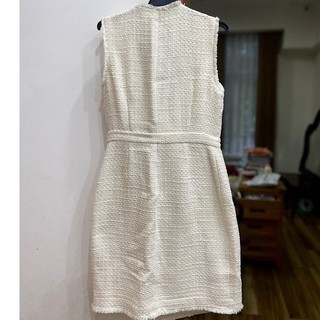 Váy H&M Midi Tweed Cao Cấp Auth