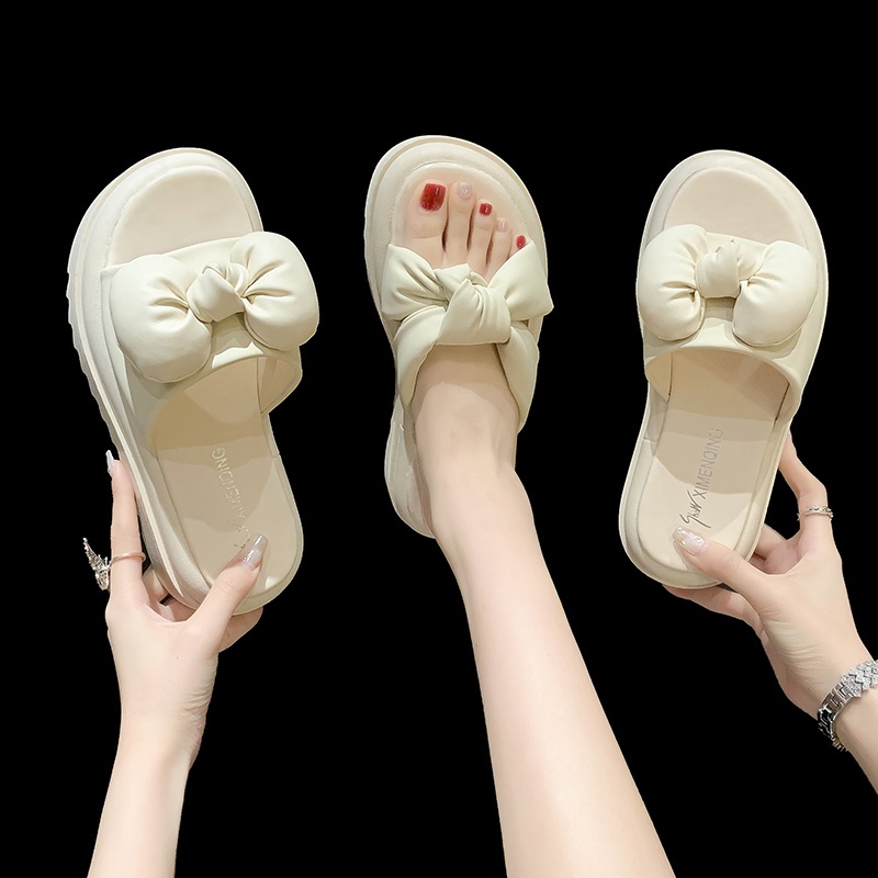 Sandal Đế Dày Phong Cách Hàn Quốc Thời Trang Mùa Hè 2023 Cho Nữ Size 32 33 34