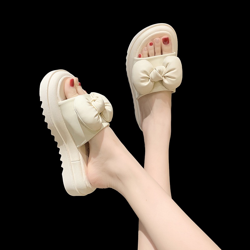 Sandal Đế Dày Phong Cách Hàn Quốc Thời Trang Mùa Hè 2023 Cho Nữ Size 32 33 34