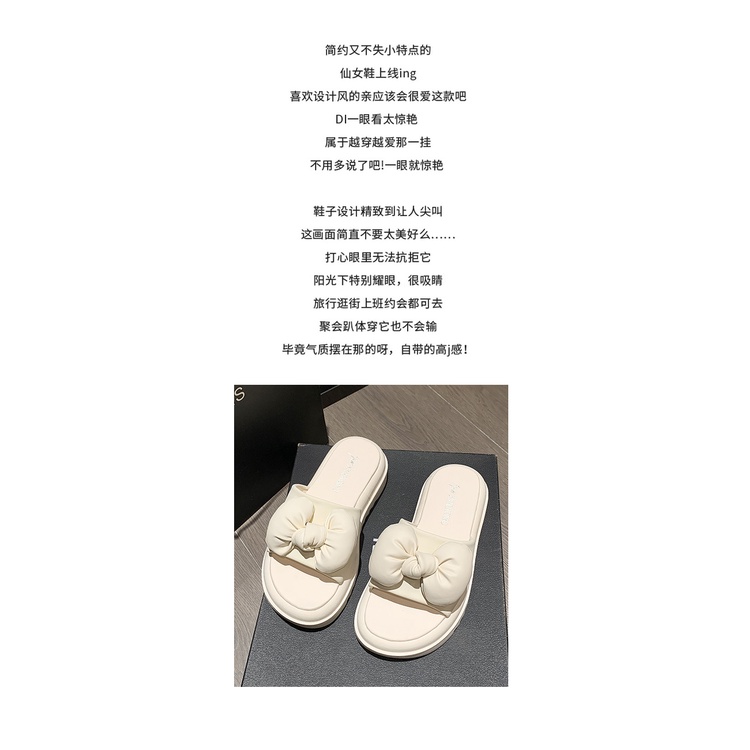 Sandal Đế Dày Phong Cách Hàn Quốc Thời Trang Mùa Hè 2023 Cho Nữ Size 32 33 34