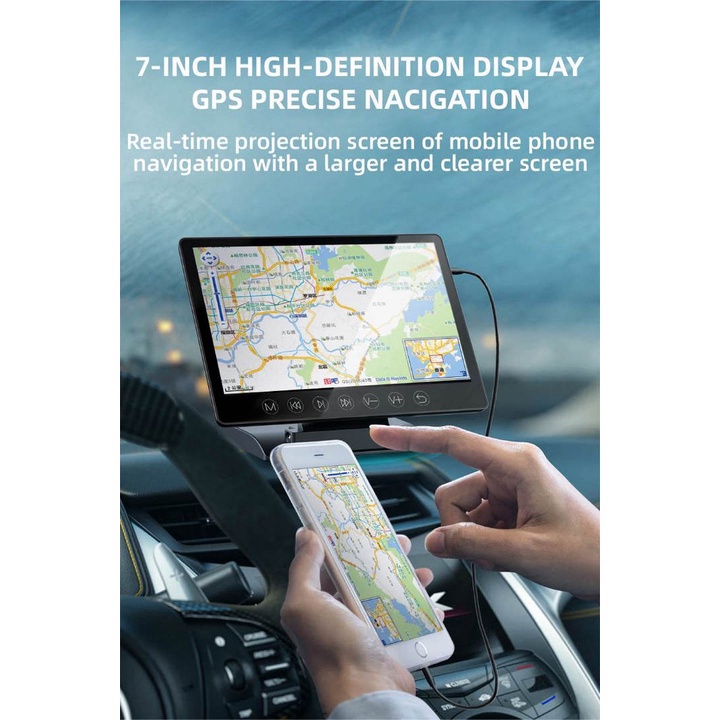 (Hãng VN) Màn Hình Ô Tô LCD 7 Inch MOVABLE M7 Thông Minh 12v-24v - | BigBuy360 - bigbuy360.vn