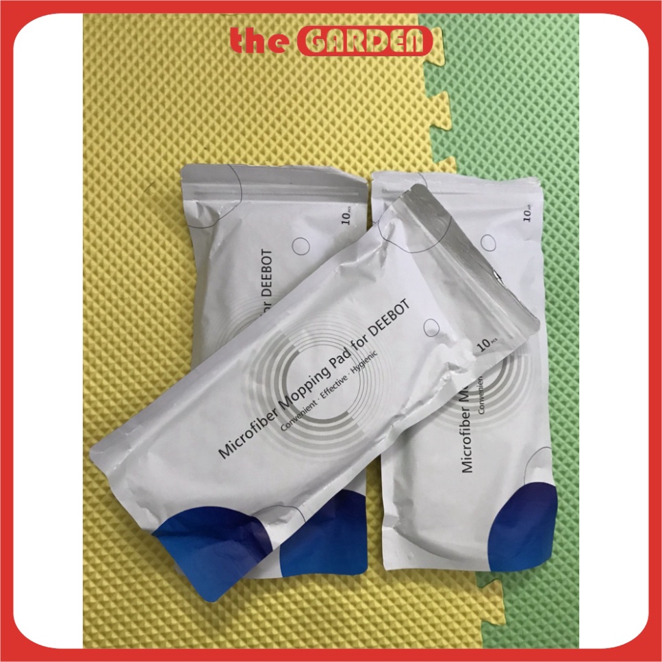 Túi 10 Khăn lau rung ướt Diệt Khuẩn Ecovacs chính hãng T8 Aivi – T8 Power - T9 Aivi – T9 –T9 Max – T8Aivi Plus –T9 Aivi.